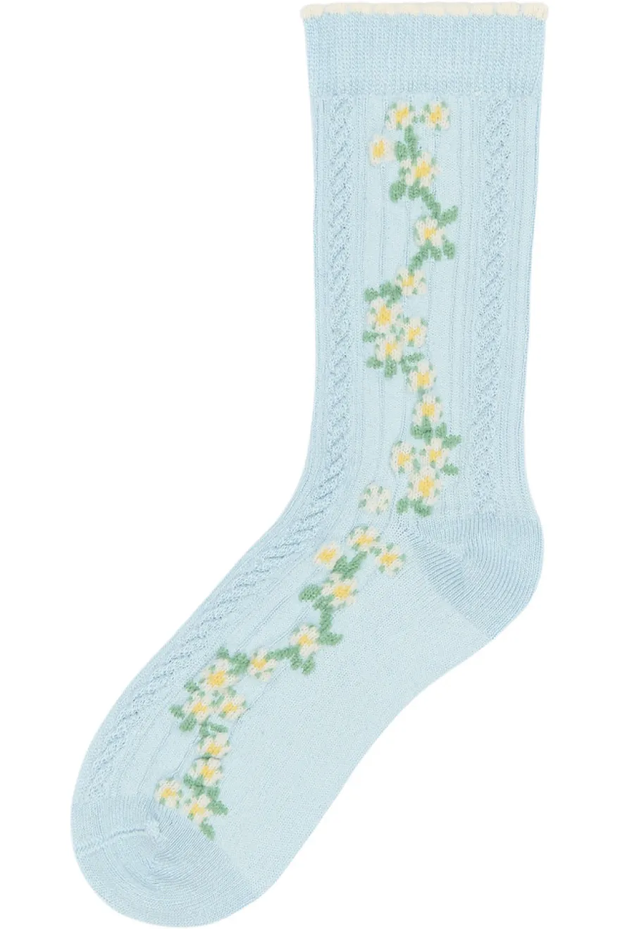 Marry Bamboo Strumpor 3-pack - Clear Sky