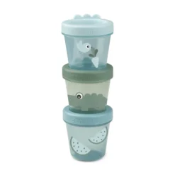 Matlådor 3-pack Croco - Green