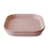 Mattallrik Kvadrat 2-Pack - Blush