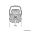 Maxi-Cosi Cabriofix i-Size Babyskydd - Essential Black