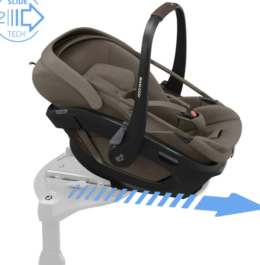 Maxi-Cosi Coral Slide Pro Babyskydd - Oak Truffle