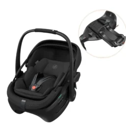 Maxi-Cosi Coral Slide Pro Babyskydd inkl. Familyfix Slide Pro Bas - Onyx Black