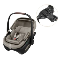 Maxi-Cosi Coral Slide Pro Babyskydd inkl. Familyfix Slide Pro Bas - Sapphire Sand