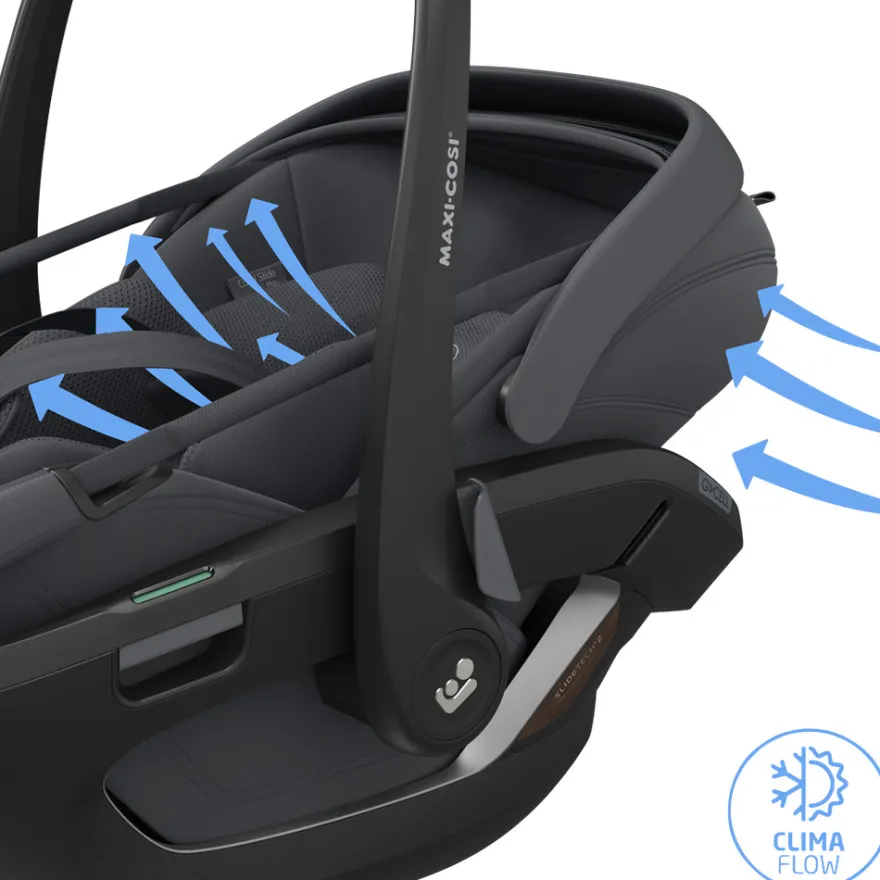 Maxi-Cosi Coral Slide Pro Babyskydd - Moon Graphite