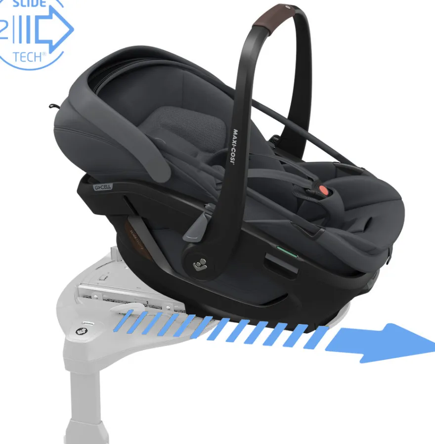 Maxi-Cosi Coral Slide Pro Babyskydd - Moon Graphite
