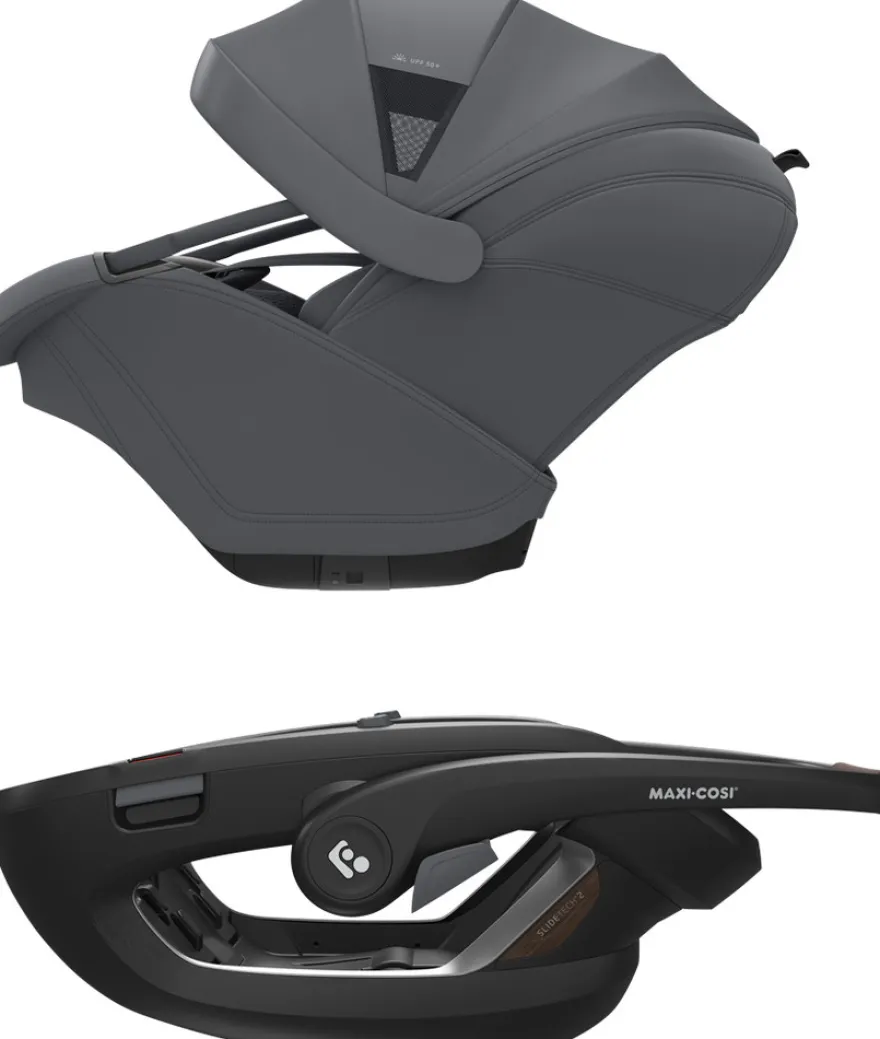 Maxi-Cosi Coral Slide Pro Babyskydd - Moon Graphite