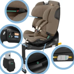 Maxi-Cosi Emerald 360 Pro Bilbarnstol - Authentic Truffle