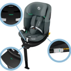 Maxi-Cosi Emerald 360 S Bilbarnstol - Tonal Graphite