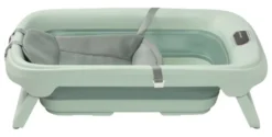 Maxi-Cosi Indigo Badbalja Med Nyfödd Stöd - Sage Green