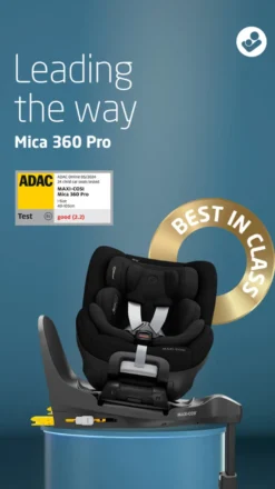 Maxi-Cosi Mica 360 Pro Bilbarnstol - Authentic Black