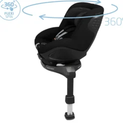 Maxi-Cosi Mica 360 Pro Bilbarnstol - Authentic Black