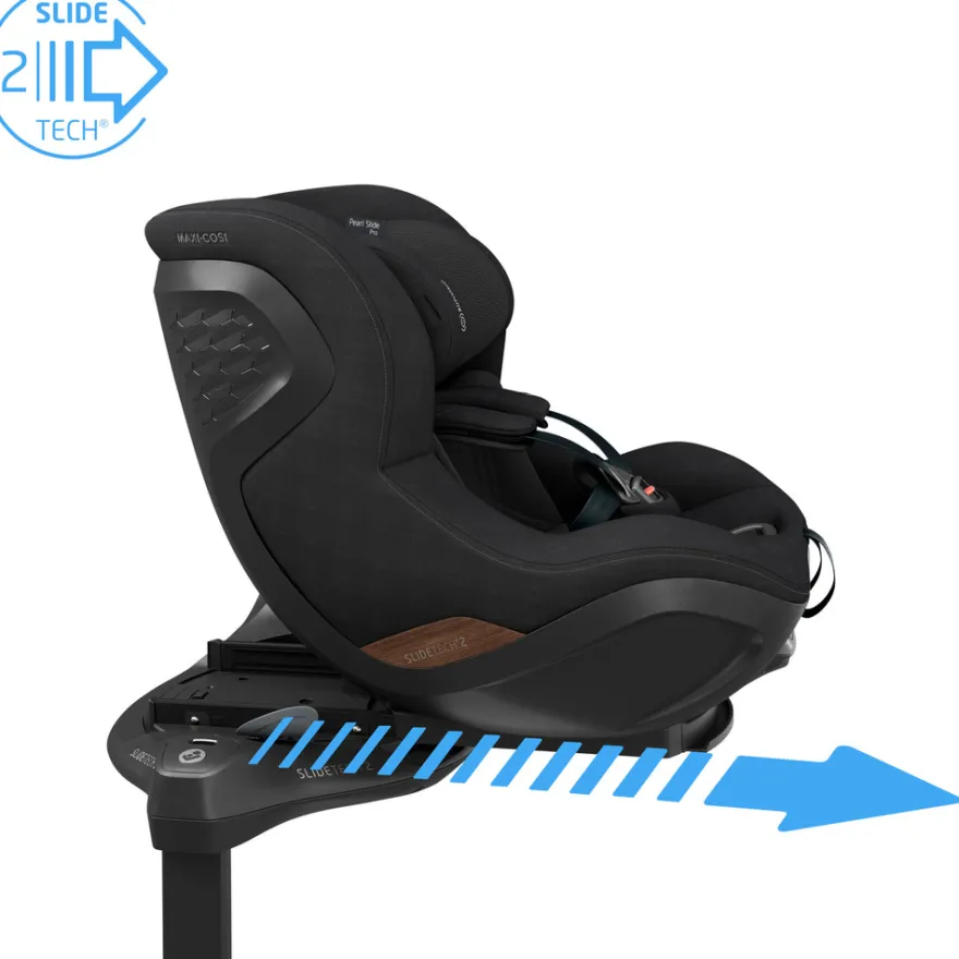 Maxi-Cosi Pearl Slide Pro Bilbarnstol - Authentic Black
