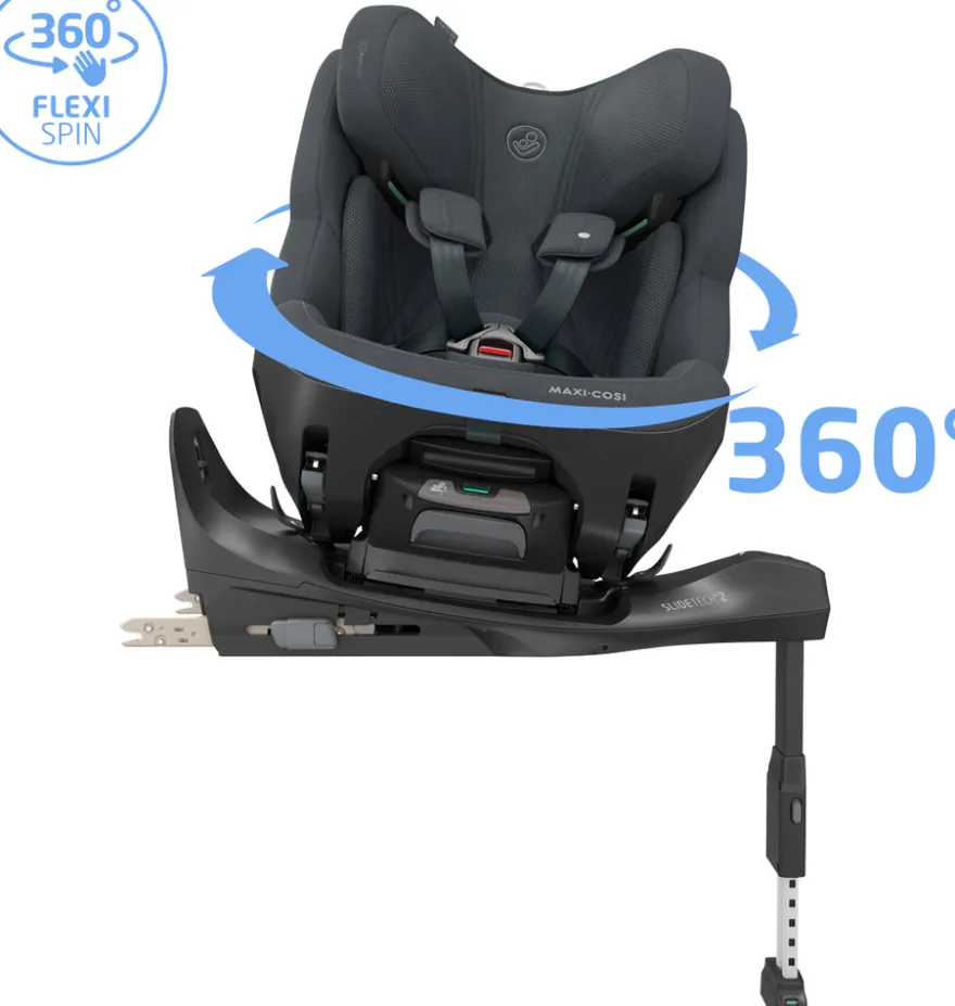 Maxi-Cosi Pearl XL Slide Pro Bilbarnstol - Authentic Graphite