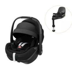 Maxi-Cosi Pebble 360 Pro2 Babyskydd inkl. Bas - Twillic Black