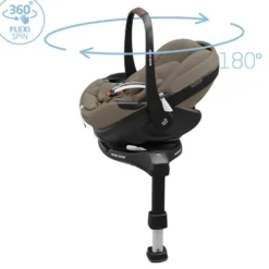 Maxi-Cosi Pebble 360 Pro2 Babyskydd inkl. Bas - Twillic Truffle