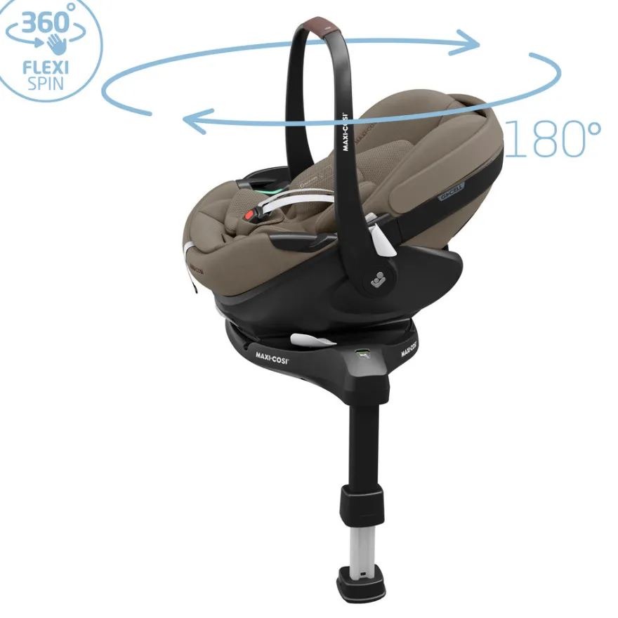Maxi-Cosi Pebble 360 Pro2 Babyskydd inkl. Bas - Twillic Truffle