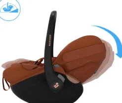 Maxi-Cosi Pebble Slide Pro Babyskydd - Copper Terra