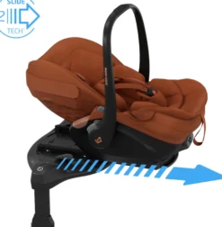 Maxi-Cosi Pebble Slide Pro Babyskydd - Copper Terra