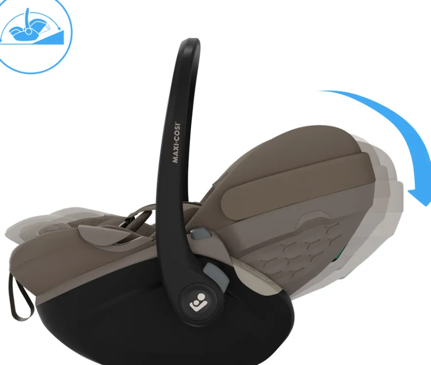 Maxi-Cosi Pebble Slide Pro Babyskydd - Oak Truffle