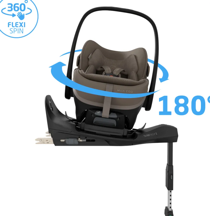 Maxi-Cosi Pebble Slide Pro Babyskydd - Oak Truffle