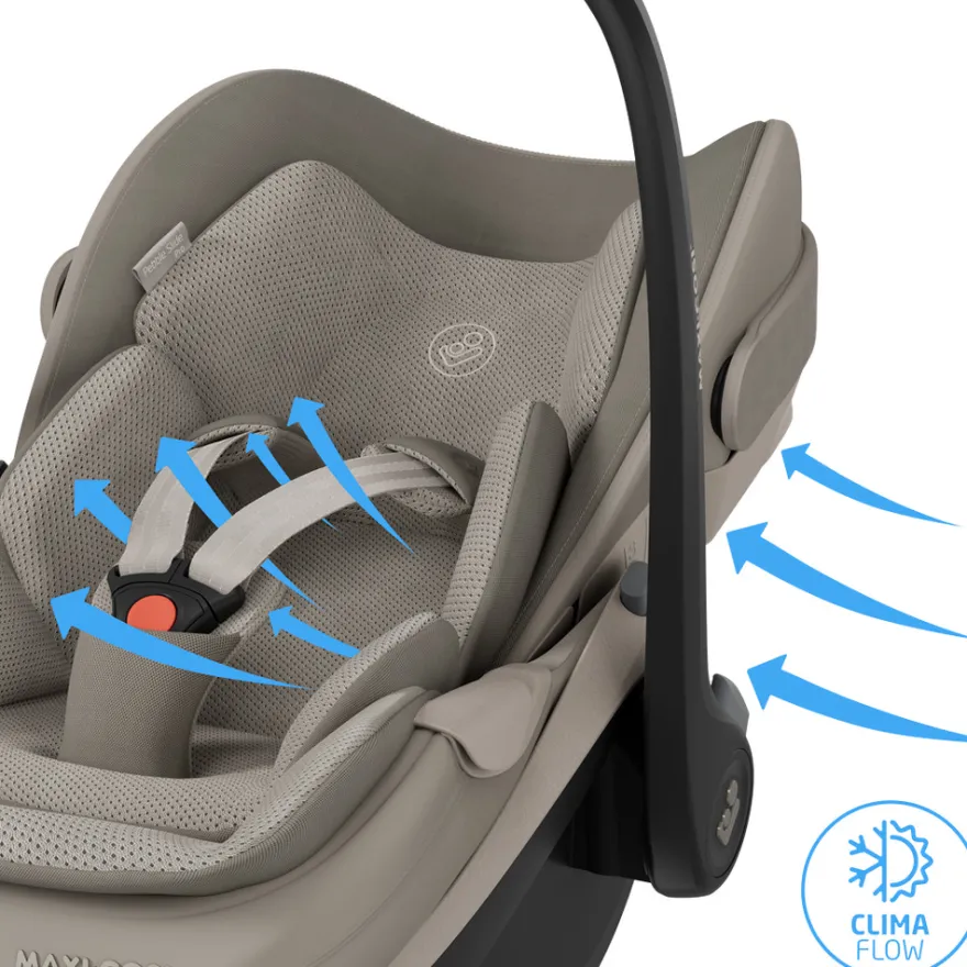 Maxi-Cosi Pebble Slide Pro Babyskydd - Sapphire Sand