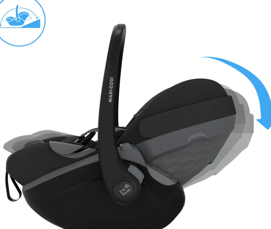 Maxi-Cosi Pebble Slide Pro Babyskydd - Onyx Black
