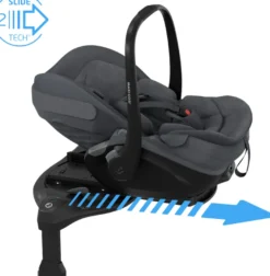 Maxi-Cosi Pebble Slide Pro Babyskydd - Moon Graphite