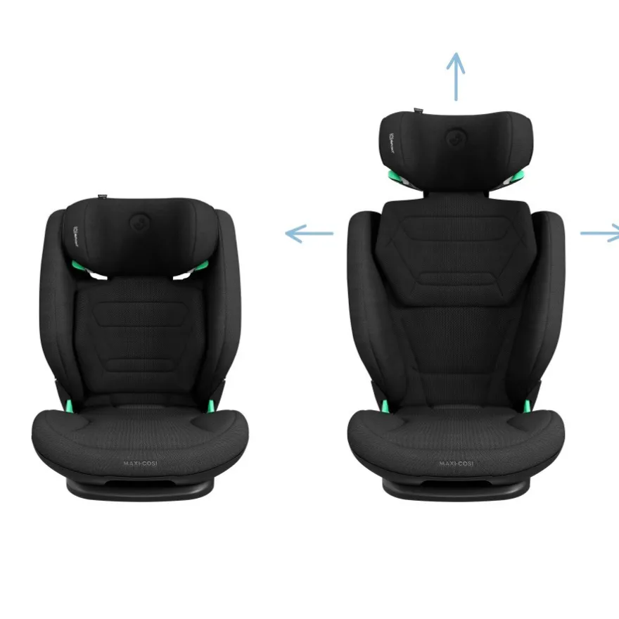 Maxi-Cosi RodiFix Pro2 i-Size Bältesstol - Authentic Black