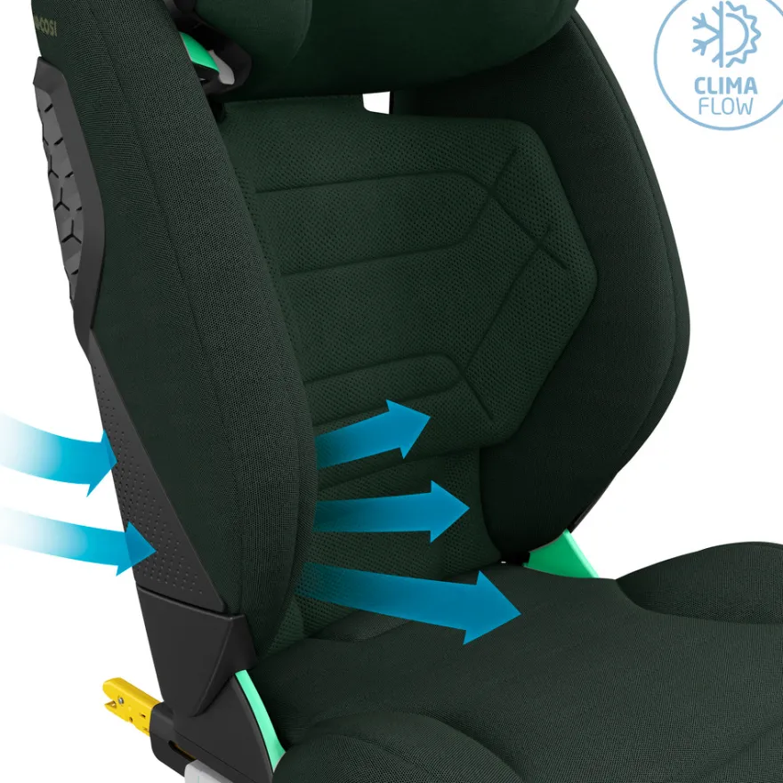 Maxi-Cosi RodiFix Pro 2 i-Size Bältesstol - Authentic Green