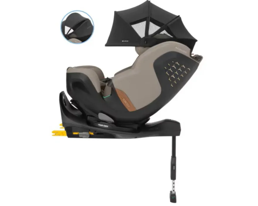 Maxi-Cosi Solsufflett XL Till Bilbarnstolar - Black