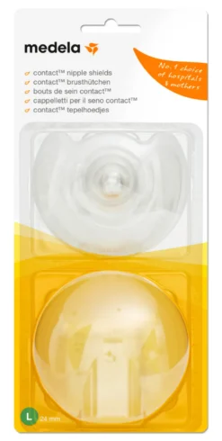 Medela Contact Amningsvårtskydd Large 24 MM - 2-Pack