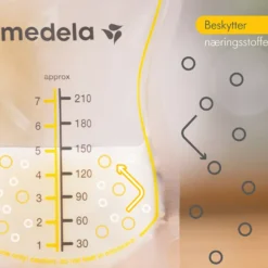 Medela Easy Pour Förvaringspåsar Till Bröstmjölk - 50 st