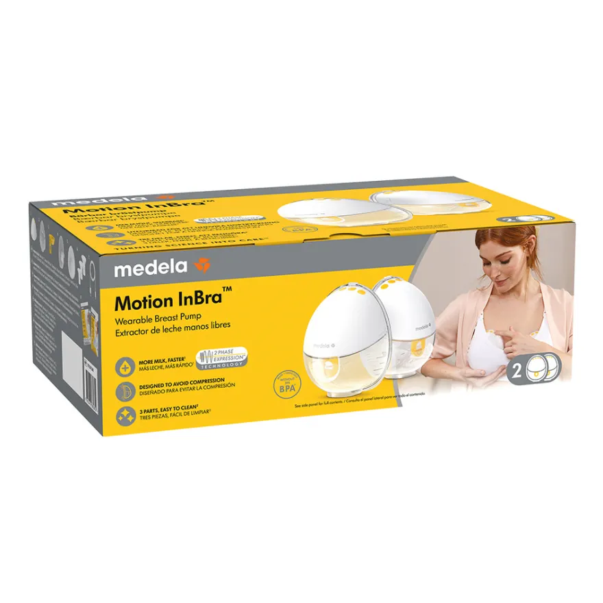 Medela Motion InBra Bärbar Bröstpump Dubbel