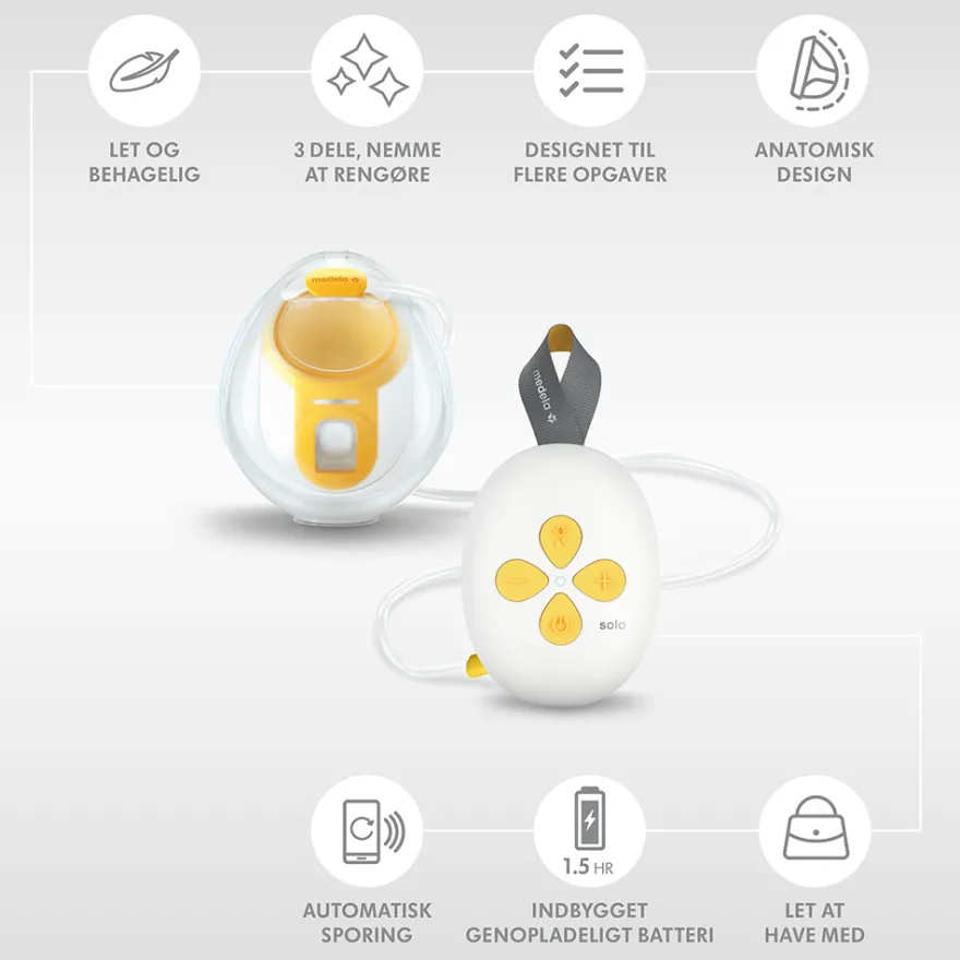 Medela Solo Hands-Free elektrisk bröstpump