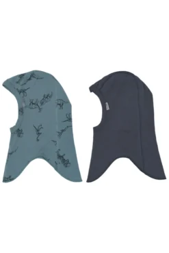 Mikk-Line Balaclava 2-pack - Dino Stroke AOP