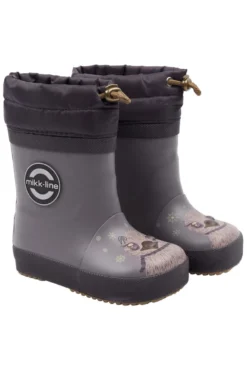 Mikk-Line Barefoot Vintergummistövlar 3D - Shark