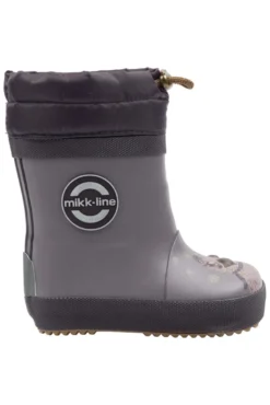 Mikk-Line Barefoot Vintergummistövlar 3D - Shark