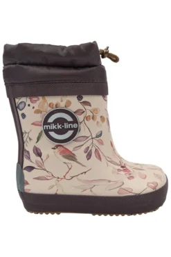 Mikk-Line Barefoot Vintergummistövlar - Berries & Birds