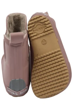 Mikk-Line Barefoot Vintergummistövlar Korta - Twilight Mauve