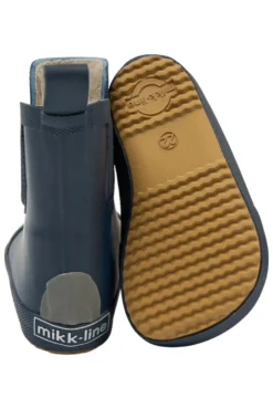 Mikk-Line Barefoot Vintergummistövlar Korta - Blue Nights