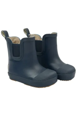 Mikk-Line Barefoot Vintergummistövlar Korta - Blue Nights