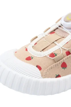Mikk-Line Canvas Sneakers - Strawberry