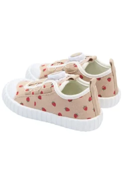 Mikk-Line Canvas Sneakers - Strawberry