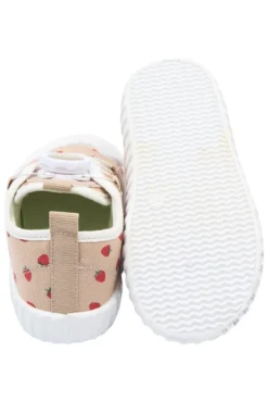Mikk-Line Canvas Sneakers - Strawberry
