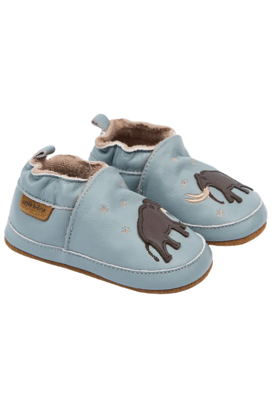 Mikk-Line Läderslippers 3D - Mammoth