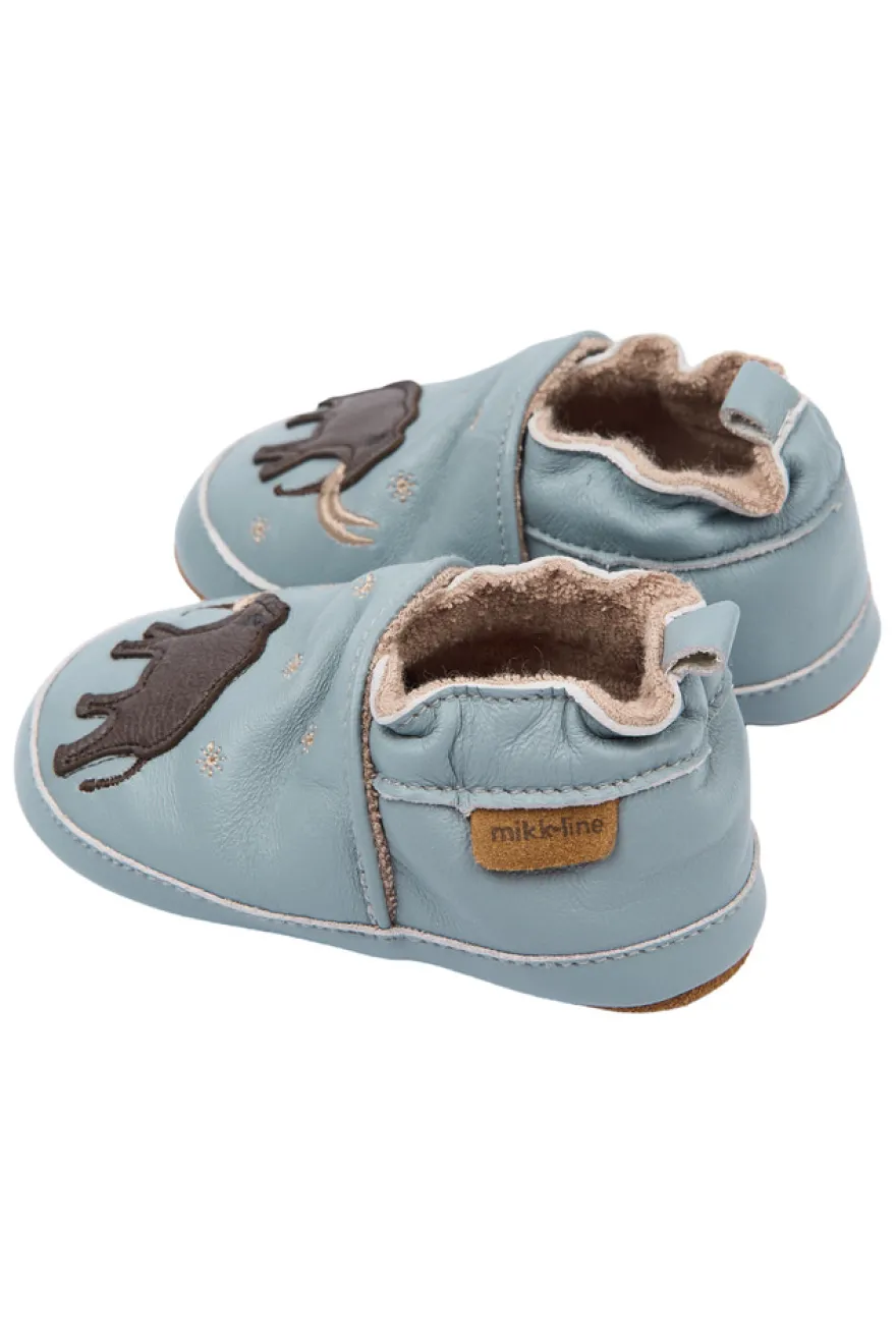 Mikk-Line Läderslippers 3D - Mammoth