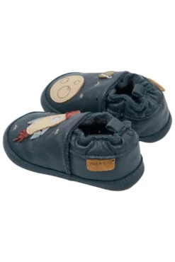 Mikk-Line Läderslippers 3D - Space