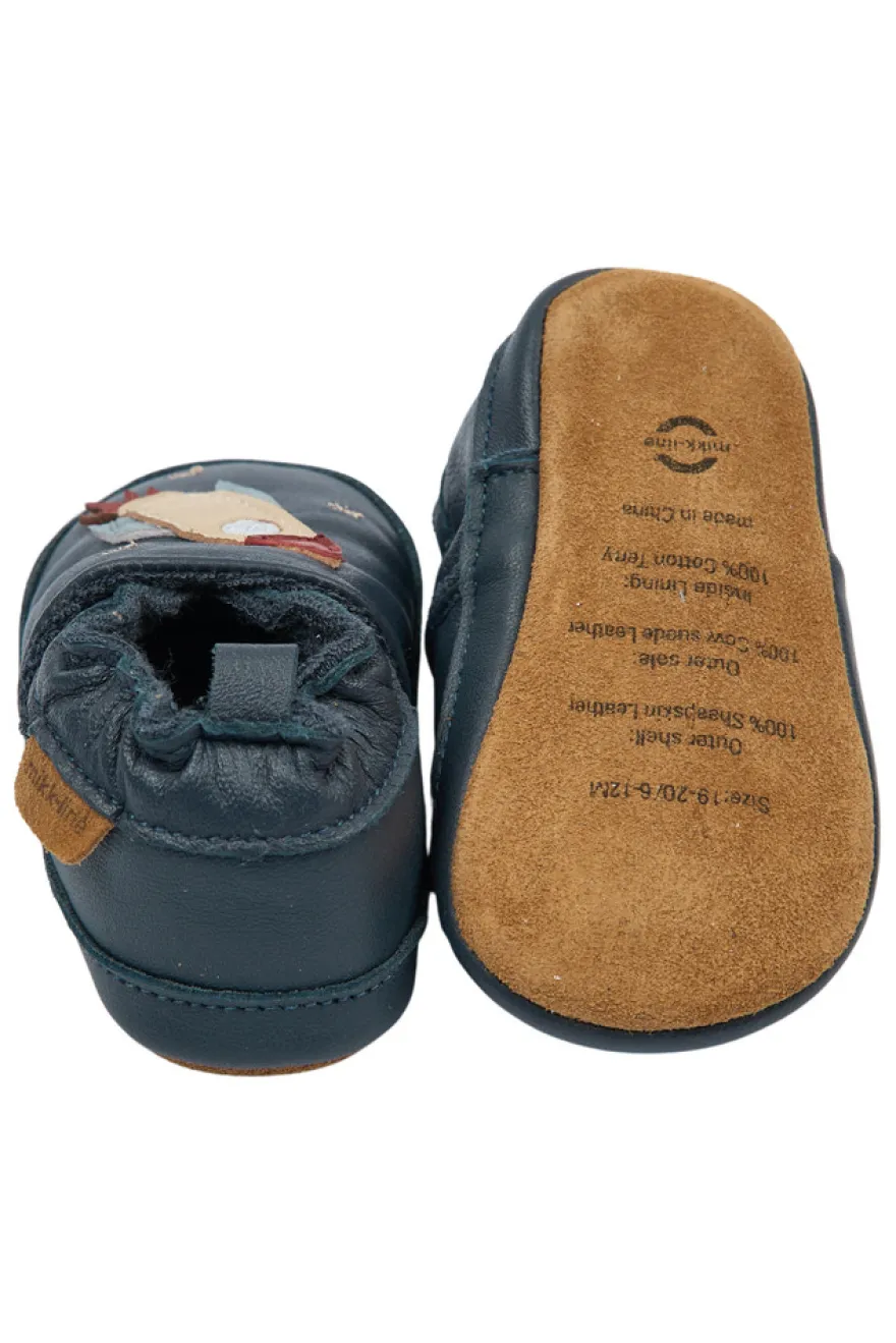 Mikk-Line Läderslippers 3D - Space