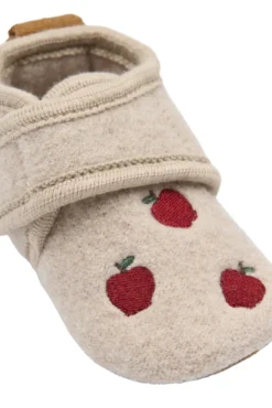 Mikk-Line Lära-gå-skor Ull - Apple