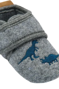 Mikk-Line Lära-gå-skor Ull - Dino